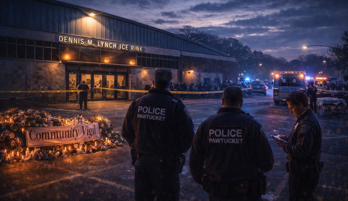 Rhode Island hockey shooting