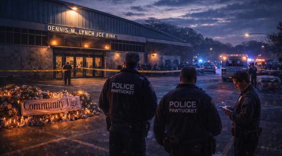 Rhode Island hockey shooting