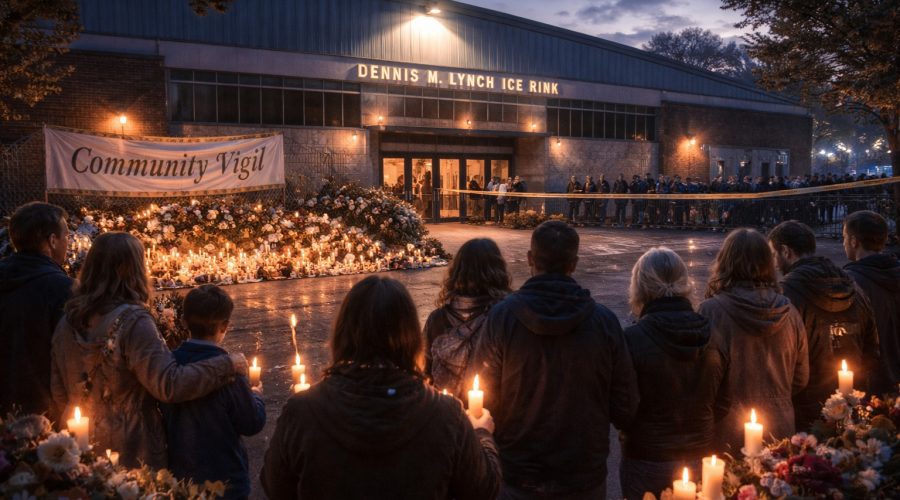 Rhode Island hockey rink shooting