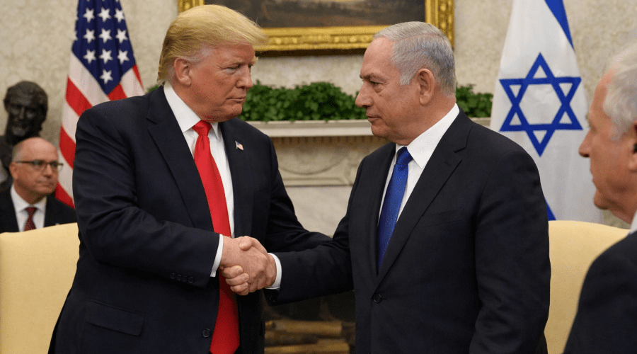 Trump Netanyahu talks