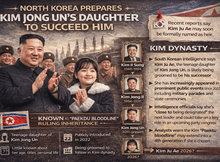 Kim Jong Un's Daughter Kim Ju Ae Set to Become North Korea's Next Leader