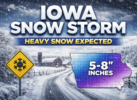 Iowa snow forecast