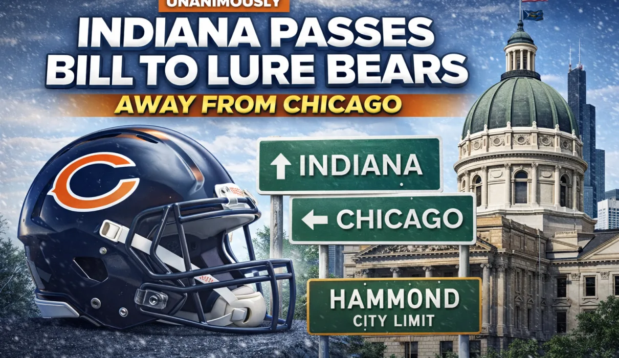 Chicago Bears stadium move to Indiana