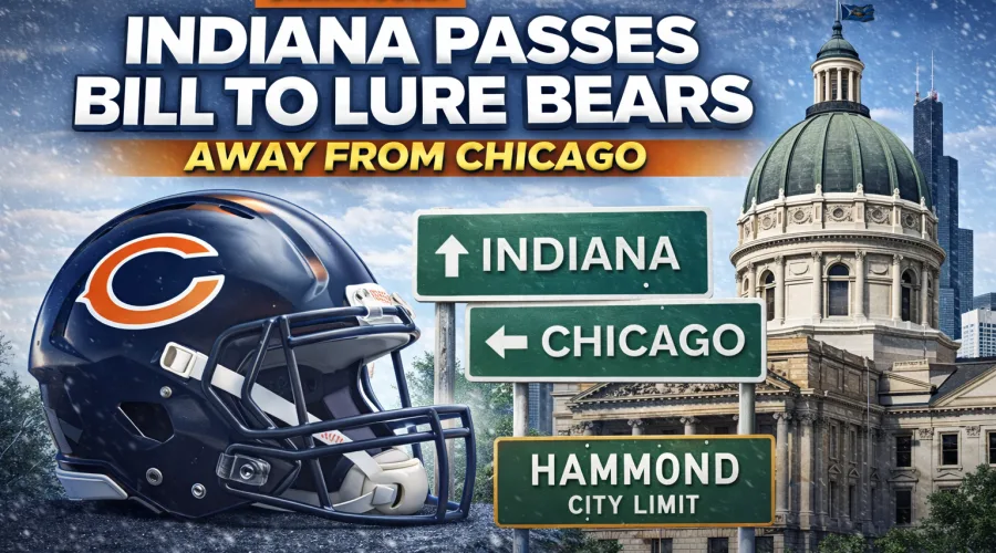 Chicago Bears stadium move to Indiana