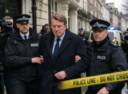 Peter Mandelson Epstein Arrest