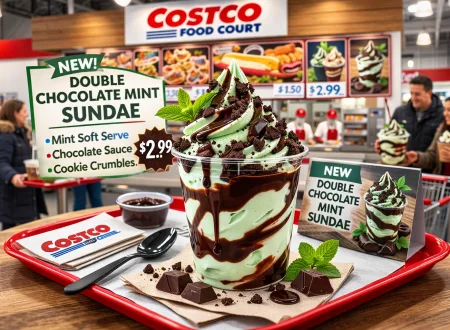 Costco Double Chocolate Mint Sundae