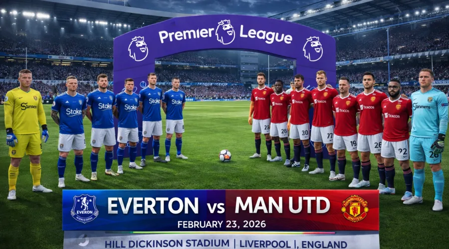 Everton vs Man Utd