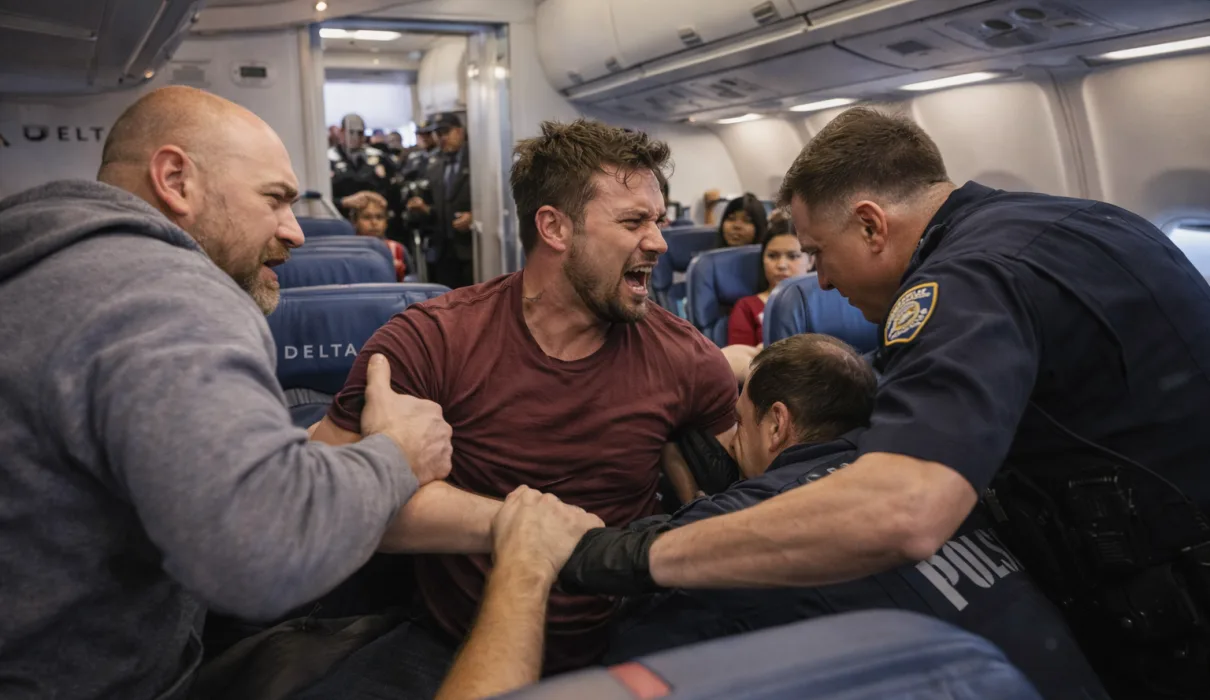 Unruly Passenger Arrested on Delta Flight