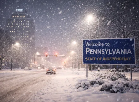 Pennsylvania snow forecast