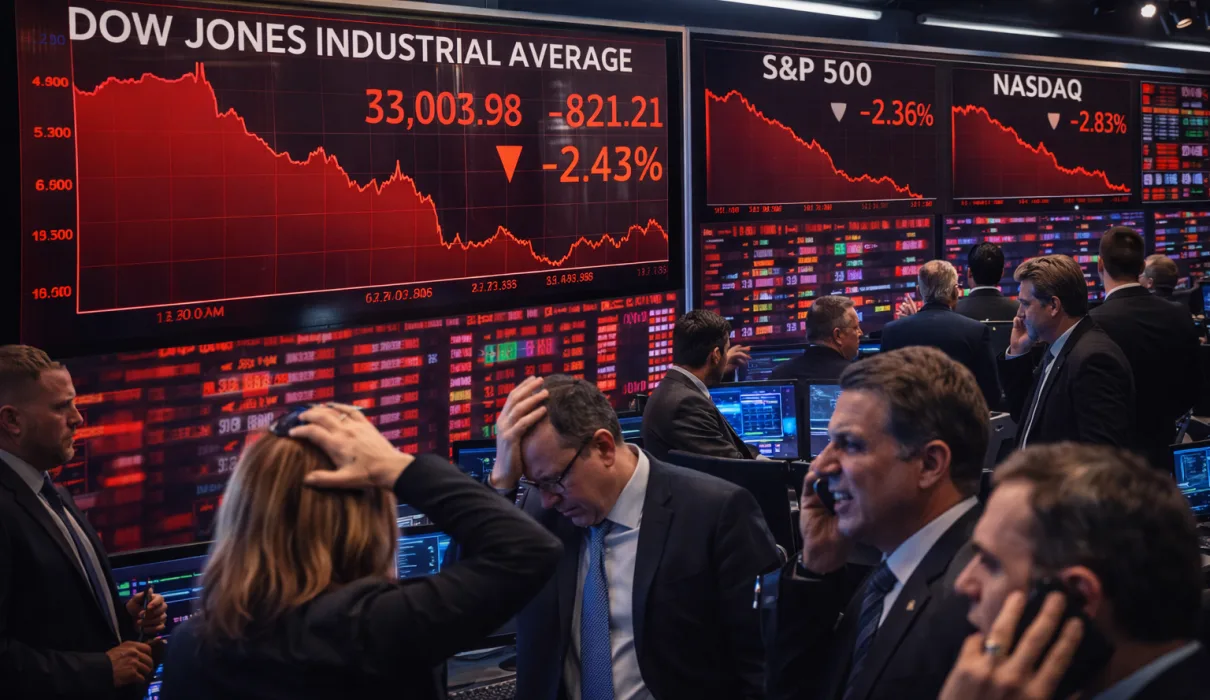 Trump tariffs stock market drop