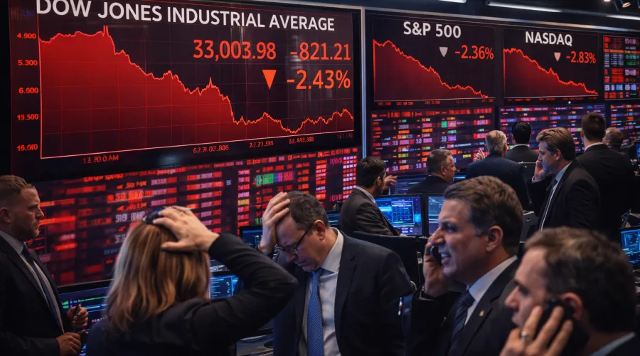 Trump tariffs stock market drop