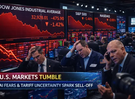 Wall Street Stock Market Crash