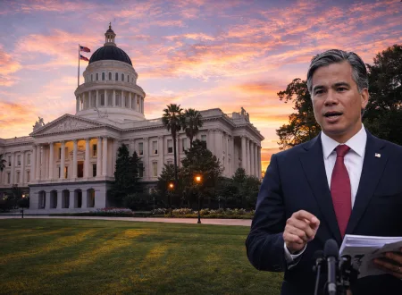 California sues over child vaccine