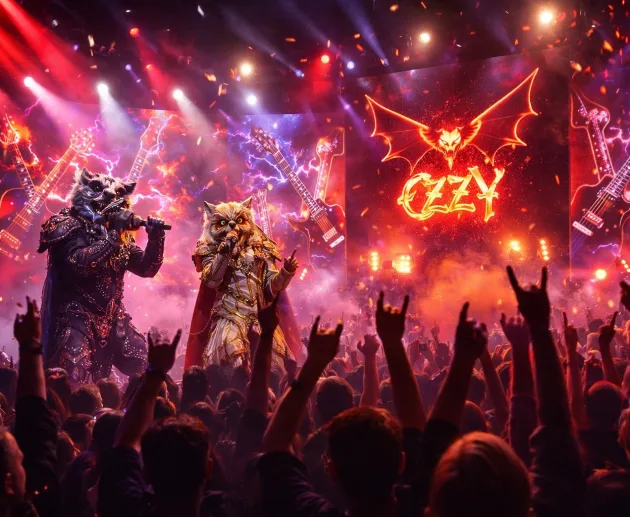 Ozzy Osbourne Masked Singer Ozzfest Night