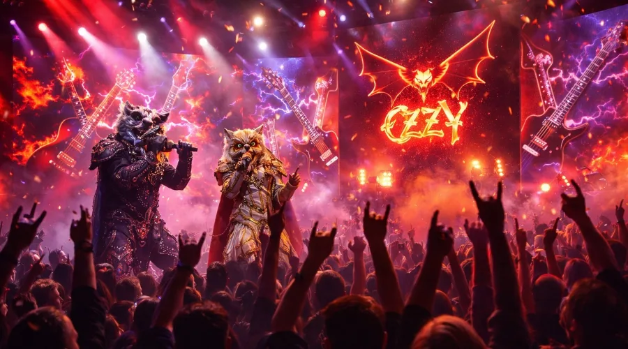 Ozzy Osbourne Masked Singer Ozzfest Night