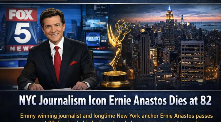 Ernie Anastos obituary