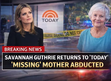 Savannah Guthrie returns to Today show