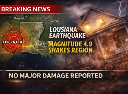 Louisiana earthquake