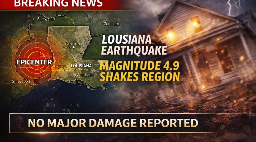 Louisiana earthquake