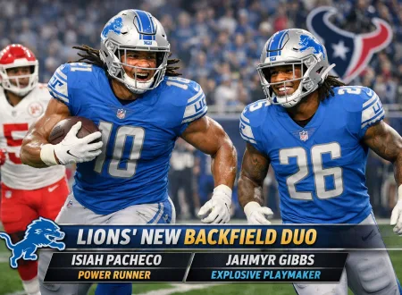 Detroit Lions Isiah Pacheco