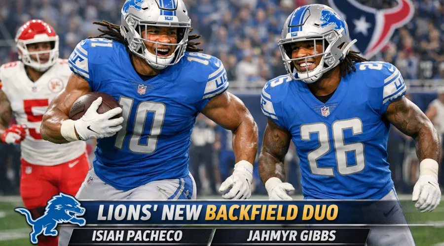 Detroit Lions Isiah Pacheco