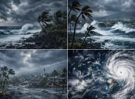 Hawaii Kona storm winds