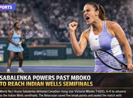 Sabalenka Indian Wells 2026