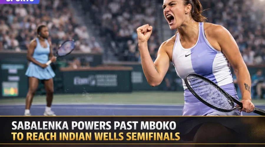 Sabalenka Indian Wells 2026