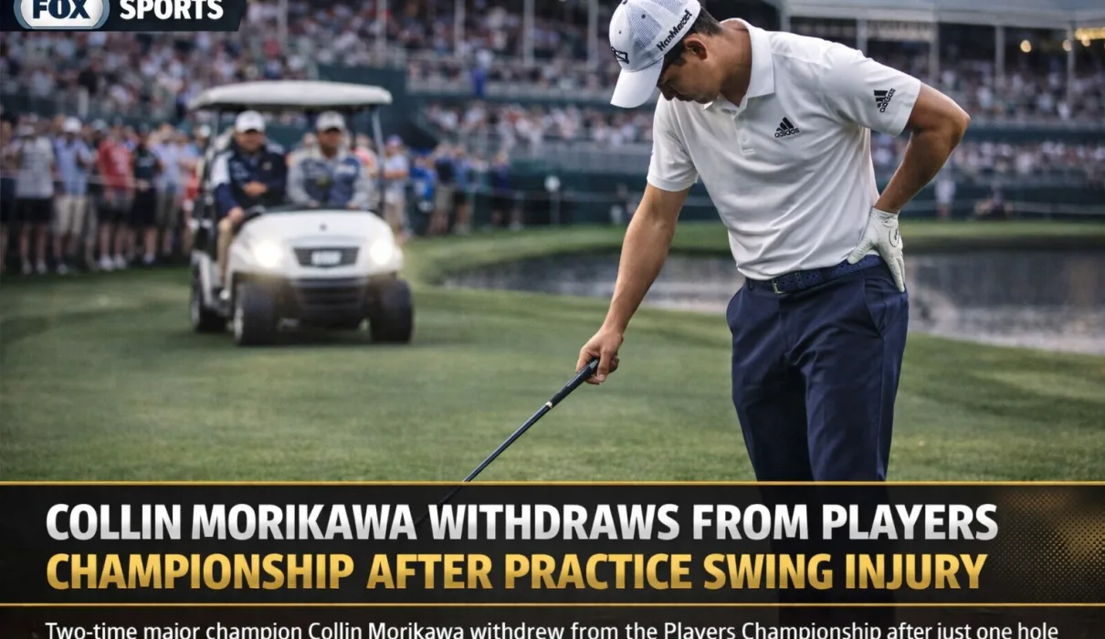 Collin Morikawa injury