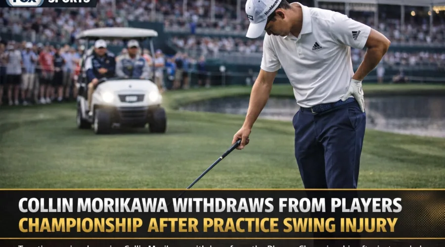 Collin Morikawa injury